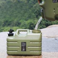 11L/12L Outdoor Self-Driving Bucket Car Bucket Household Water Storage Bucket Camping Bucket Drinking Pure Water Bucket PE Square Bucket