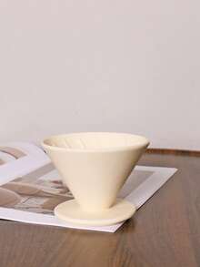 Zazumi 1 Set de Cafetera de cerámica para compartir, Filtro de goteo de café hecho a mano, Tazas de café con estilo de crema personalizadas, regalo para amigos amantes del café de vuelta a la escuela