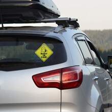 Baby On Board Sticker For Cars, Baby On Board Warning Signs With Suction Cups