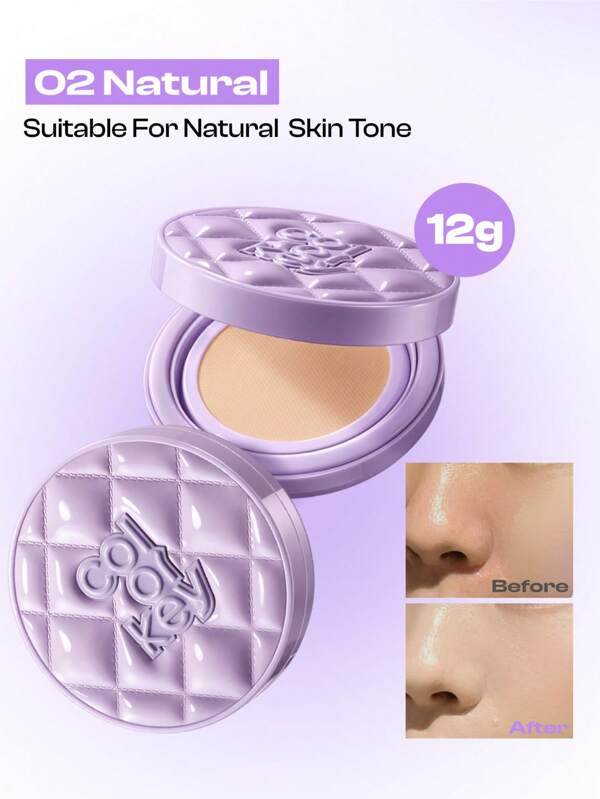 COLORKEY Crème de maquillage à l'air de caviar, fond de teint, naturel, couvre les imperfections et les décolorations cutanées, pores invisibles, non-amovible, respirant, pour débutantes, pour femmes, pour usage quotidien, cadeau pour femmes, mère, épouse, sœur, amie adolescente, pour fête, pour voyage, fête, plage, voyage, vacances, camping, extérieur, maquillage naturel pour l'école, maquillage doux, maquillage audacieux, maquillage pour rendez-vous, Noël, cadeaux de Noël, maquillage