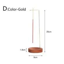 1 Peça Queimador de Incenso Suspenso, Suporte de Incenso de Linha Criativa para Aromaterapia e Meditação, Sala de Estar, Suporte de Incenso para Varetas, Quarto, Decoração do Escritório