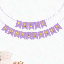 Biểu ngữ chúc mừng sinh nhật tiếng Tây Ban Nha Feliz Cumpleanos - Đồ trang trí tiệc cho sinh nhật, lễ kỷ niệm & sự kiện, Đồ trang trí sinh nhật vui vẻ, Phụ kiện lễ kỷ niệm, Thiết kế lễ hội - Nhiều màu - Xem 15