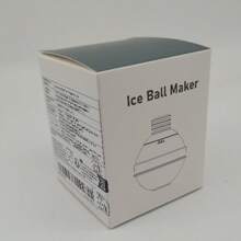 Moldes grandes de silicona para hacer bolas de hielo para whisky - Fabricante de bolas redondas con tapas para cócteles, bourbon y bebidas - Liberación fácil - Bandeja de cubitos de hielo perfectamente redondos