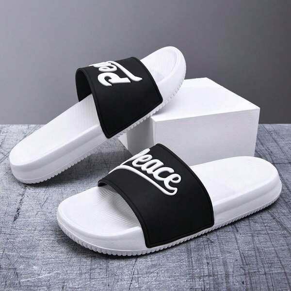 4-Season House Slippers, Anti-Slip Bathroom Slippers, Korean Style Popular Indoor/Outdoor Slippers For Men