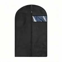 Premium Garment Bags For Clothes - Insect, Moisture, And Mildew-Proof Plastic Suit Covers With Zipper For Closet Organization And Storage