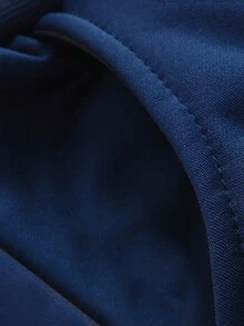Paul PUOSLAO Autumn And Winter Velvet Jacket Suit For Men - 藏蓝色 - 查看 5