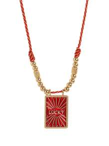 1 pièce Collier pendentif bohème chic avec charme en forme de cœur, corde colorée tressée à la main, parfait pour une tenue décontractée, les voyages, les sorties à la plage, cadeau de la Saint-Valentin, maman, mère, fête des mères