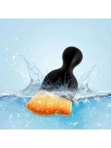 1pc Nail Cleaning Brush, Manicure Dust Brush, Makeup Powder Brush, Nail/Beauty Tool - Multicolor - View 2