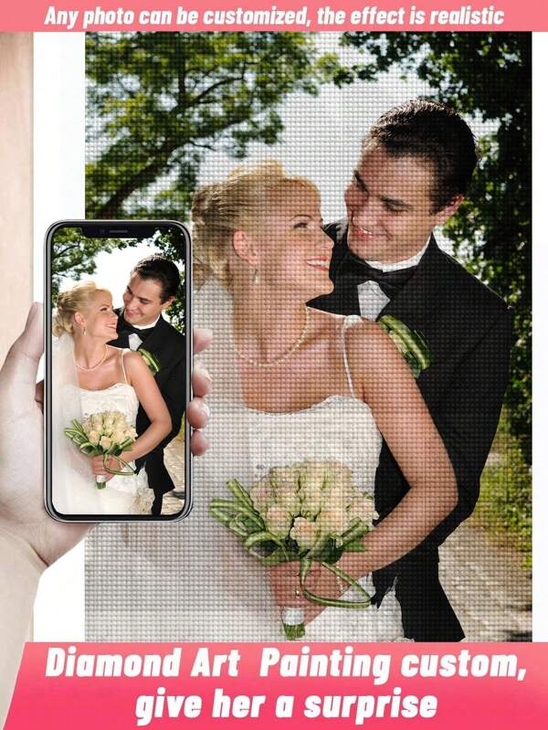 Customized Diamond Paintings, Including Various Size Options Including Small And Regular Sizes, Round Acrylic Beads, Supporting Photo Customization, Exquisite Gifts For Holidays Such As Christmas, New Year, Valentine's Day, Birthdays, Anniversaries, Or Daily Life,Art Activities For Children,Multi-Functional, Ornamental,Reusable,Exquisite,Stylish,High-Quality,Colorful,Modern,Custom,Personalized,Unique,Ideal Gifts For Him,Ideal Gifts For Her,Boyfriend,Dad,Girlfriend,Mom,Family,Friends,Tea Room,Home,Garden,Office,For Anniversaries,For Valentine's Day,For Mother's Day,For Birthdays,For Father's Day,For Graduation,For Weddings,For Housewarming