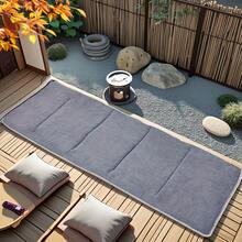 Thick Fleece Mattress Pad, Foldable Nap Mat For Sleeping, Camping, Office Lunch, Tatami Futon Single Size, Portable & Comfortable