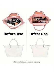 Simple Backpack Storage Bag Men's And Women's Backpack Backpack Storage Bag Backpack Storage Bag Back To School Supplies Back To School Essentials - Beige - View 7