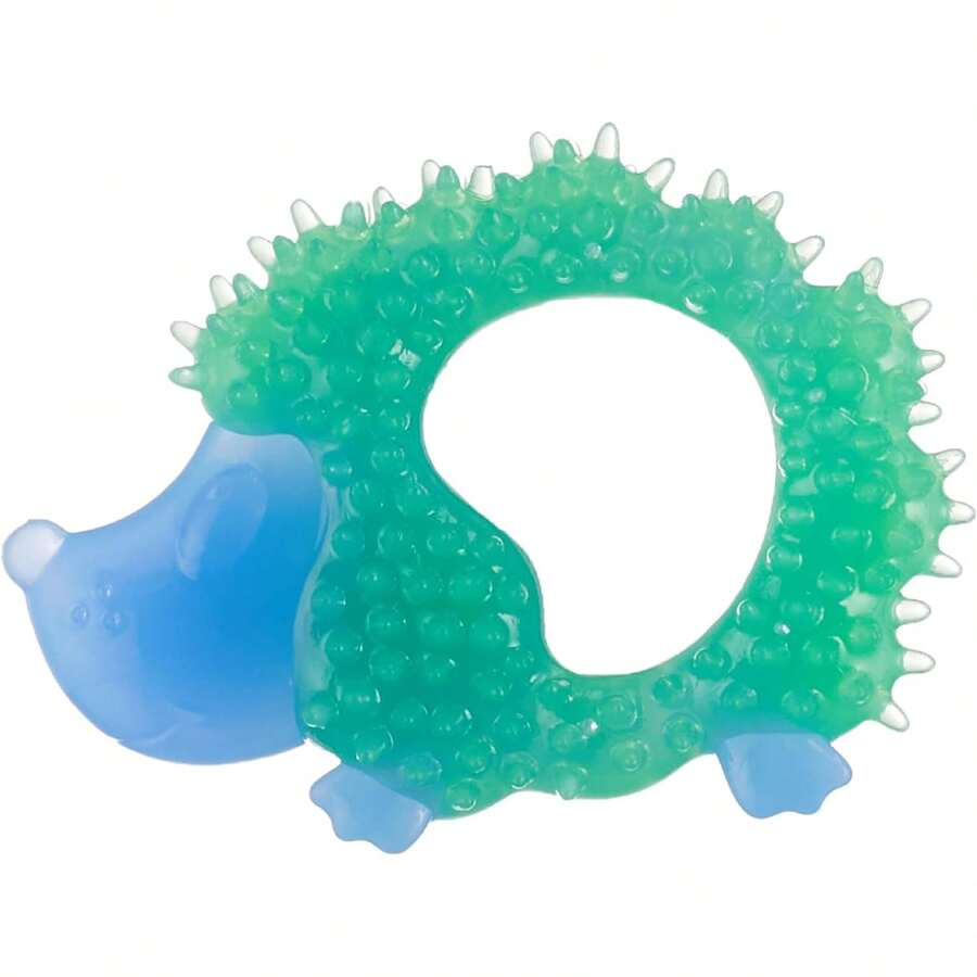 Outward Hound Cutie Hedgehog Dental Dog Chew Toy, Blue - Puppy Orka Multi - Xem 1