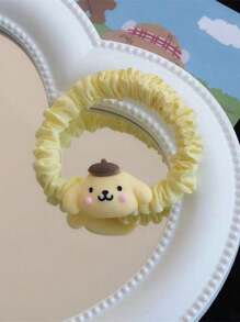 Sanrio Diadema de goma versátil con diseños de Sanrio como Hello Kitty, Pacha Dog, Culomi, Merotti, Matailhead, Sen Small Intestine, adecuada para uso diario o como regalo de fiesta festiva y decoración de fiesta