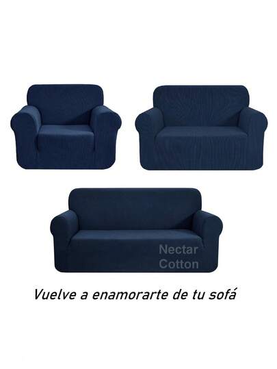 Funda de sofá de tela jacquard a cuadros, lavable a máquina, con buena elasticidad, fácil de instalar, suave al tacto y resistente a la suciedad. Adecuada para salas de estar, dormitorios, oficinas y otros espacios, especialmente ideal para lugares con mascotas como gatos y perros. Disponible en varios tamaños.