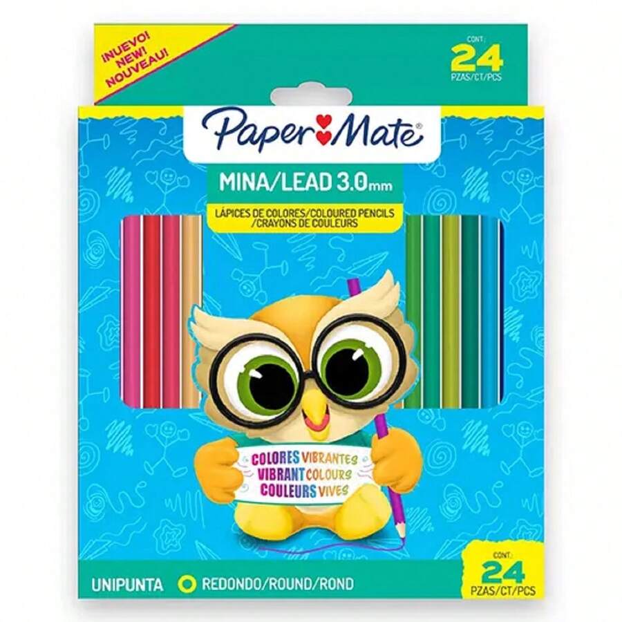 BEROL RECREO COLORS LONG SINGLE POINT 24 PIECES - Multicolor - View 1