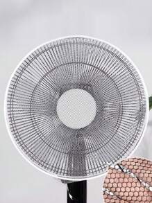 1-2Pcs Elastic Polypropylene Fan Protective Covers Set|Dustproof, Clip-On & Washable Design – Durable Net Covers For Floor, Desk & Ceiling Fans – Indoor Outdoor Use For Home, Office & Kitchen Appliance Protection, Injury Prevention & Air Quality Enhancement