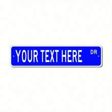 Customizable Metal Street Sign - Vintage Style Wall Decor, Suitable For Home, Bar, Cafe, Garage & Farm, Easy To Hang, Size: 15.75" X 3.94"Back To School Winter Gift Ideas Boy Girl Valentine's Day,Multi-Functional,Ornamental,Letter,Stylish,Modern,Colorful,Cute,Adorable,Casual,Custom,Personalised,Unique,Customized,Ideal Gifts For Him,Ideal Gifts For Her