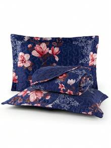 200 Thread Count Double-Sided 3-Piece King/Queen/Double/Single Floral Print Avere Bedspread - 魔法 - 查看 1