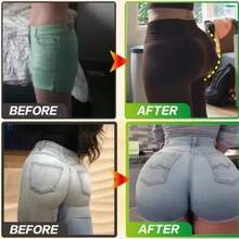 Hip & Buttock Firming Oil – Natural Lifting & Tightening Moisturizer For Body Contouring – Hydrating Essential Oil Blend To Improve Skin Elasticity & Smooth Texture – Non-Greasy Formula, 30ml - 黃色 - 查看 3