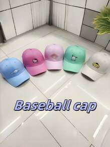 Sanrio 1 Berretto da baseball regolabile Sanrio con ricamo di Hello Kitty Cute, Kuromi, Melody e Cinnamoroll - in poliestere traspirante, cappello protettivo dal sole adatto per tutte le stagioni - ideale come regalo per compleanni e anniversari