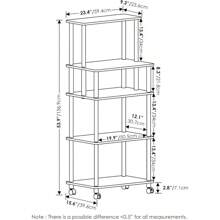 Carrello porta spezie per la cucina