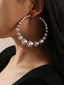 1 件优雅百搭串珠耳环，适合送给女孩和女士的礼物