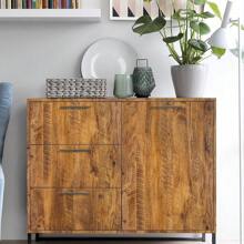 1 Roll - Rural Brown Wood Grain Contact Paper 3D Texture, Self Adhesive, And Removable Vinyl Wallpaper For Kitchen, Bathroom, Cabinet, And Furniture Renovation