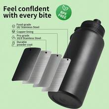 30 Oz Pink Stainless Steel Vacuum Insulated Water Bottle, Sweat-Proof Wide Mouth Cup With Handle, Leak-Proof For Travel, Gym, Hiking, Camping - Black/Red/Pink, Portable Design, Durable Construction, Reusable, Exclusive For Outdoor Lovers - 粉色 - 查看 5