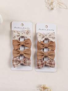 Juego de 8 pinzas de pelo con mariposas para niños, pinzas de pelo con mariposas de colores claros, lindas y versátiles