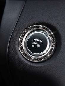 1 pieza Aro decorativo para fuego, diseño multiusos simple y práctico - Negro - Ver 1