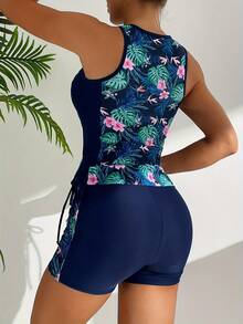 Women Bikini Sets - Blue - View 2