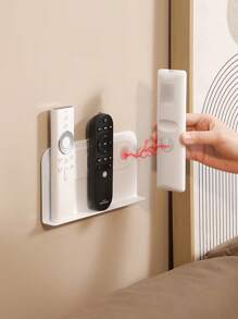1pc Remote Control Magnetic Stick Holder, Wall Mount TV/Air Conditioner Remote Holder Hanger