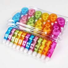 12 cintas correctoras, cintas correctoras de colores arcoíris Mini, corrección instantánea, corrección de escritura, adecuadas para artículos escolares, de oficina y del hogar, de vuelta a la escuela - Multicolor - Ver 10