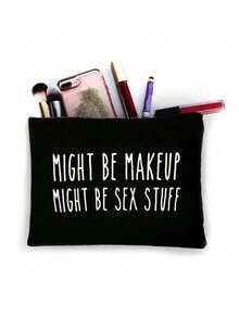 适合成年人的趣味化妆包：为您的化妆品和化妆包提供隐私和时尚感，化妆收纳包，化妆收纳包，化妆收纳袋，化妆包，旅行必备品，假期，暑假，返校，学校用品包，女士旅行包，旅行化妆包