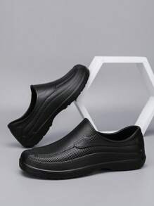 New Waterproof Food Safe Shoes, Lightweight Anti-Slip Work Rainboots