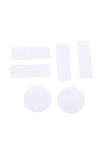 1套替换装自粘鞋补片，超细纤维皮革通用鞋跟孔垫，耐用运动鞋修补垫，运动鞋修补贴片 - 耐用超细纤维和涤纶鞋跟孔修补贴，适用于运动鞋和休闲鞋 | 多种颜色可选，用于修补磨损 - 彩色 - 查看 16