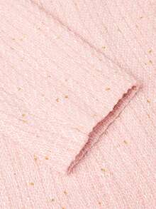 HOMEYEE 提花纹理面料长袖立领休闲/商务西装外套，优雅，适合多季节