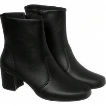Carnival Boot 2025 Square Toe Comfort Heel Fashion 11032 - màu đen - Xem 5