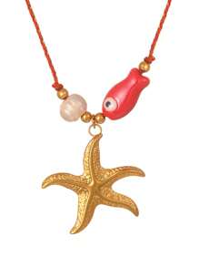 1PC Simple And Fashionable Ocean Style Copper Shell Resin Sea Fish Star Shell Freshwater Pearl Thin Hand Rope Female Beach Vacation Seaside Travel Party Summer Daily Dating Wear, Summer Versatile Models Hand Rope Jewelry Gift For Sisters Mother Girlfriends