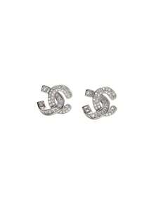 1 pieza Pendientes tipo botón con circonita estilo vintage francés - Elegancia de lujo ligero atemporal