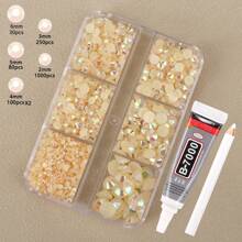 Kit de pegamento transparente para joyería B7000 de 9ml con bolígrafo para resina y rhinestones, adhesivo resistente al agua y de uso múltiple para resina epoxi, manualidades de joyería, rhinestones, fundas de teléfono, zapatos y decoración de uñas