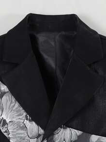 2 peças/Conjunto Terno Formal para Meninos Jovens Jaqueta + Calça, Roupa de Desempenho, Pajem para Casamento, Fantasia Escolar de Feriado, Primavera/Outono