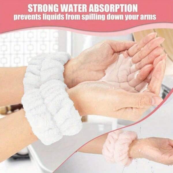 A Wrist SPA Face Towel, Face Towel To Prevent Liquid From Spilling Into The Sweat Band On The Arm