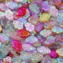 10 hạt Acrylic UV hình hoa cúc lớn 43mm nhiều màu, thích hợp làm đồ trang sức thủ công DIY, phụ kiện, phụ kiện tóc, giày dép, quần áo, bút hạt cườm - tự làm lấy - Xem 12