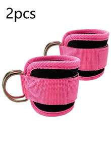 1 件/2 件力量训练踝带、腿部/臀部力量训练器材、腿部绑带跆拳道腿部力量训练、运动护具、阻力带脚踝袖口哑铃、健身房 - 彩色 - 查看 7