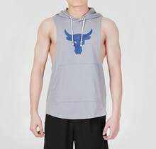 Under Armour Project Rock Men's Training Tank Top - Grey - View 3