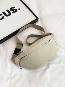 Fanny Pack Crescent-Shaped Chest Bag Large Capacity Sling Bags Crossbody Bag Multifunctional Waist Bags Travel - متعدد الألوان - مشاهدة 5