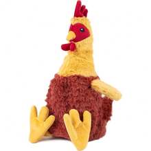 Best Pet Supplies Crinkle Dog Toy For Small, Medium, And Large Breeds, Cute No Stuffing Duck With Soft Squeaker, Fun For Indoor Puppies And Senior Pups, Plush No Mess Chew And Play - Yellow