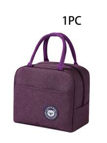 Lunch Bag,Bento Tote Bag,Waterproof And Oil-Proof Worker's Lunch Bag,Bear Lady Lunch Bag,Portable Insulated Bag,Waterproof And Oil-Proof Worker's Lunch Bag,Reusable Lunch Bag,Can Be Used For Outing,Work Etc., Back To School, Outdoor Carrying Bag