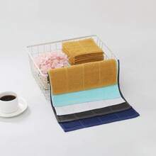 Glynniss Dishcloths Kitchen Highly Absorbent Dish Rags 100% Cotton Dish Cloths For Washing Dishes (Garden Green) - Aqua Sky - View 4